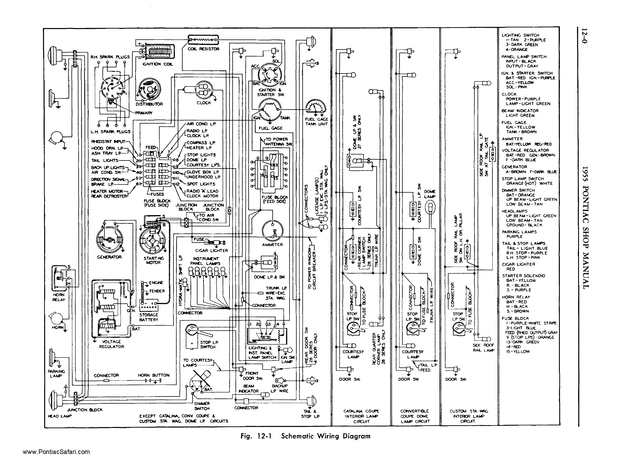 1955 Pontiac Turn Signal Wiring Diagram